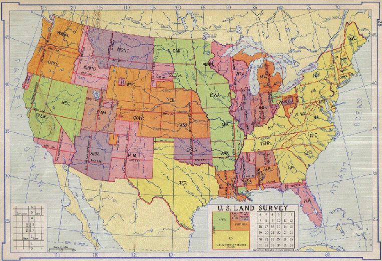 United_States_Land_Survey_Map